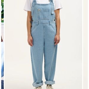 Lucy & Yak Overalls Light Wash Denim size 6 (flexible)